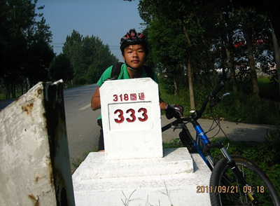 过南陵后,又走318国道了