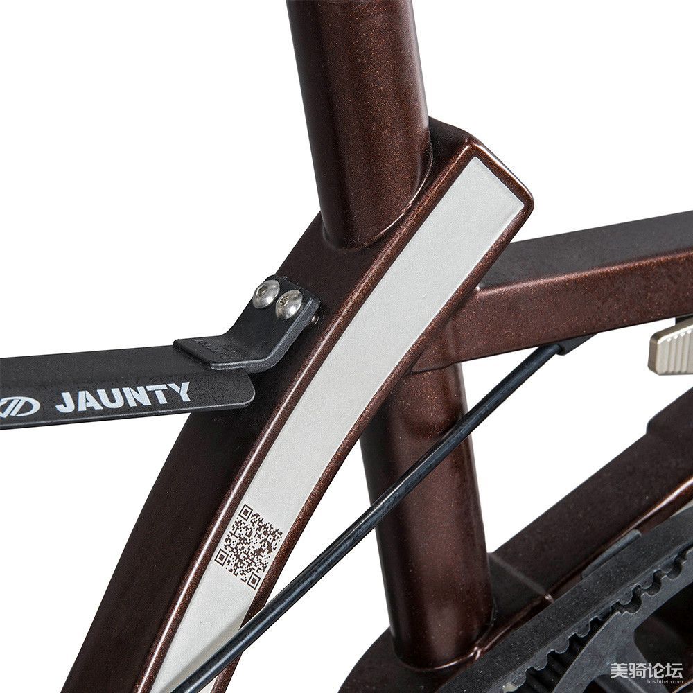 今途为你带来轻量化的折叠自行车传说——jaunty bike