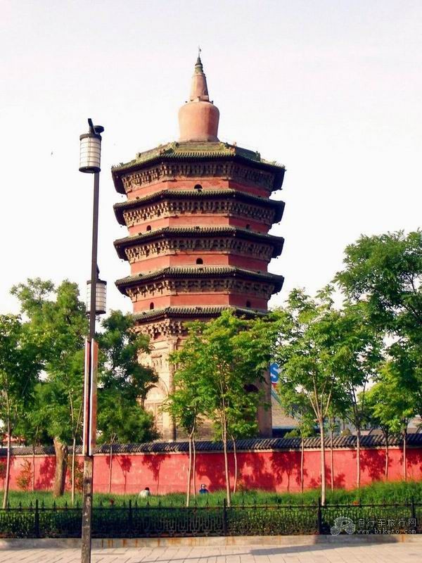 出发地点,安阳文峰塔